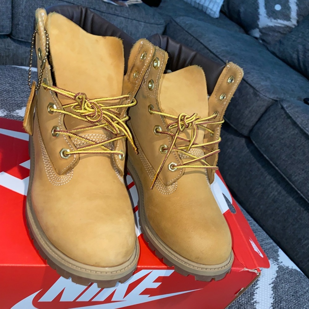 Timberland double sole size 6
